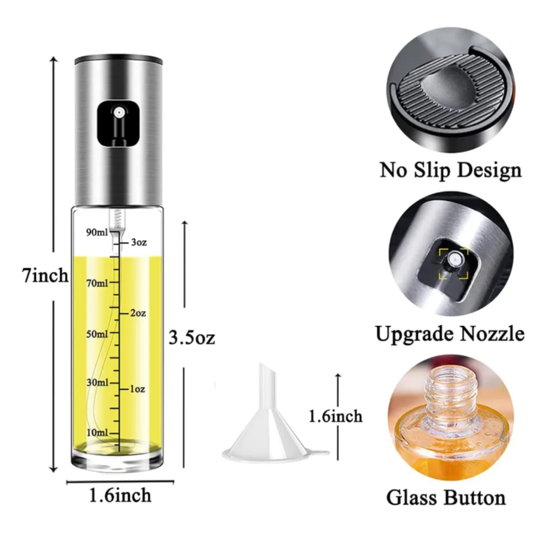 Kit Dispensador de Aceite 4 en 1 - Práctico y Fácil de Usar