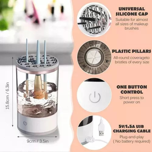 Limpiador eléctrico de brochas - Práctico y Eficiente