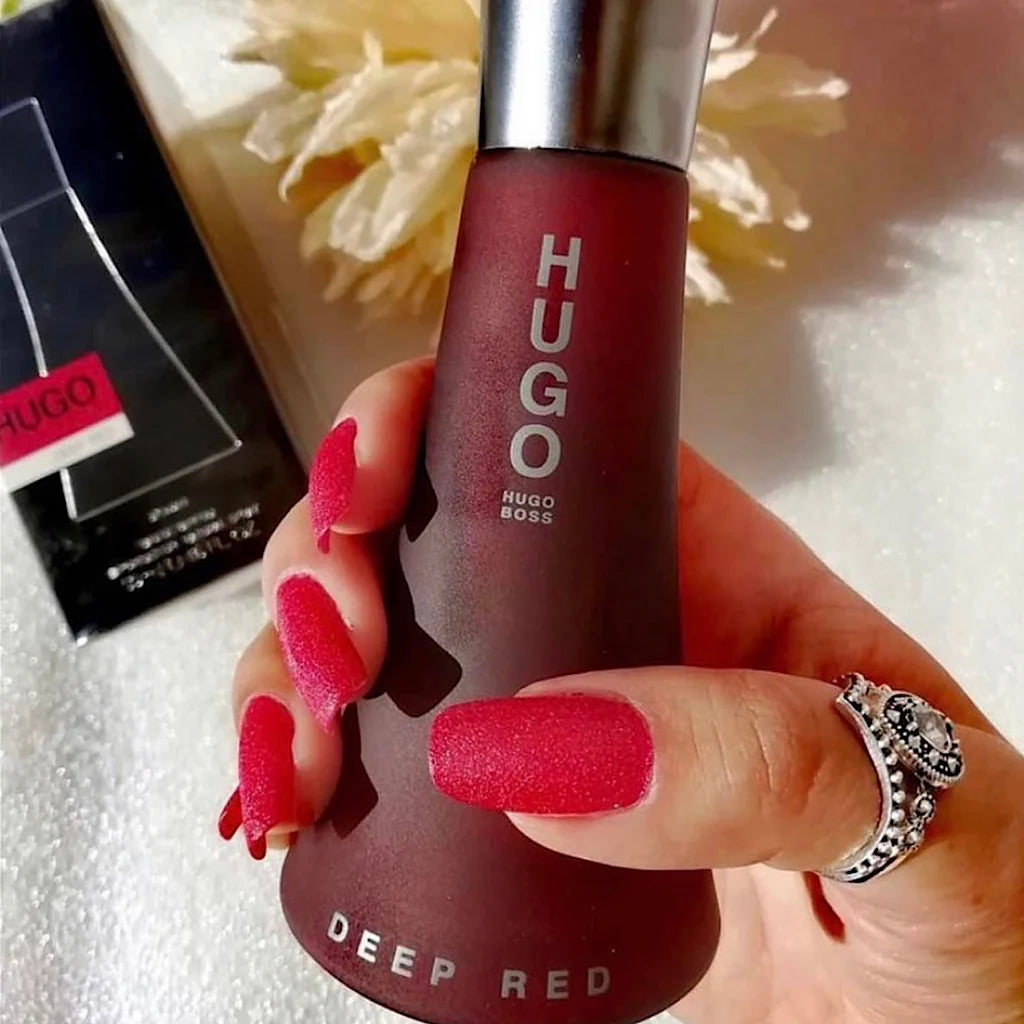 HUGO BOSS DEEP RED - Perfume Recargable para Dama de Alta Calidad