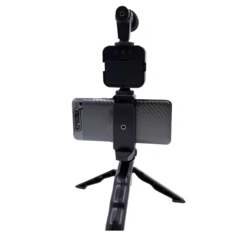 Soporte de Escritorio con Luz LED 5 en 1 para Selfies Perfectos