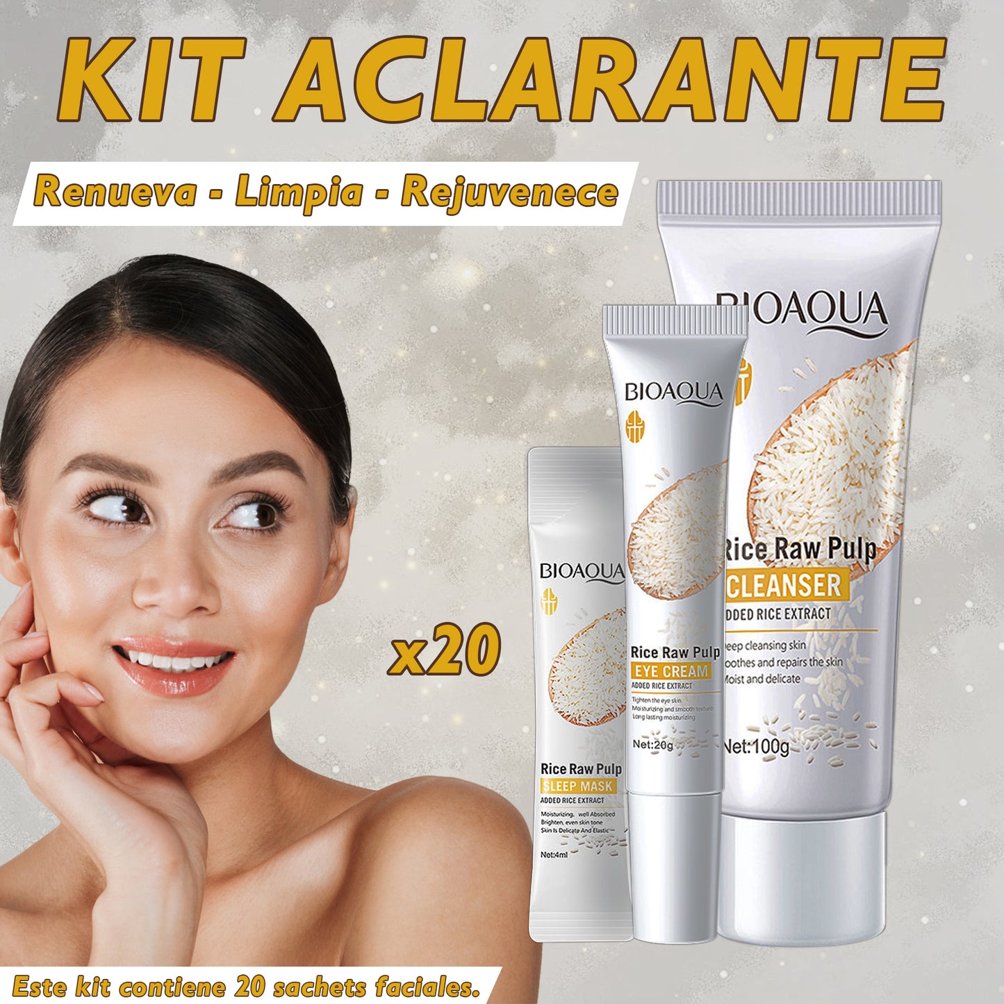 COMBO REPARADOR INTENSO DE  ARROZ