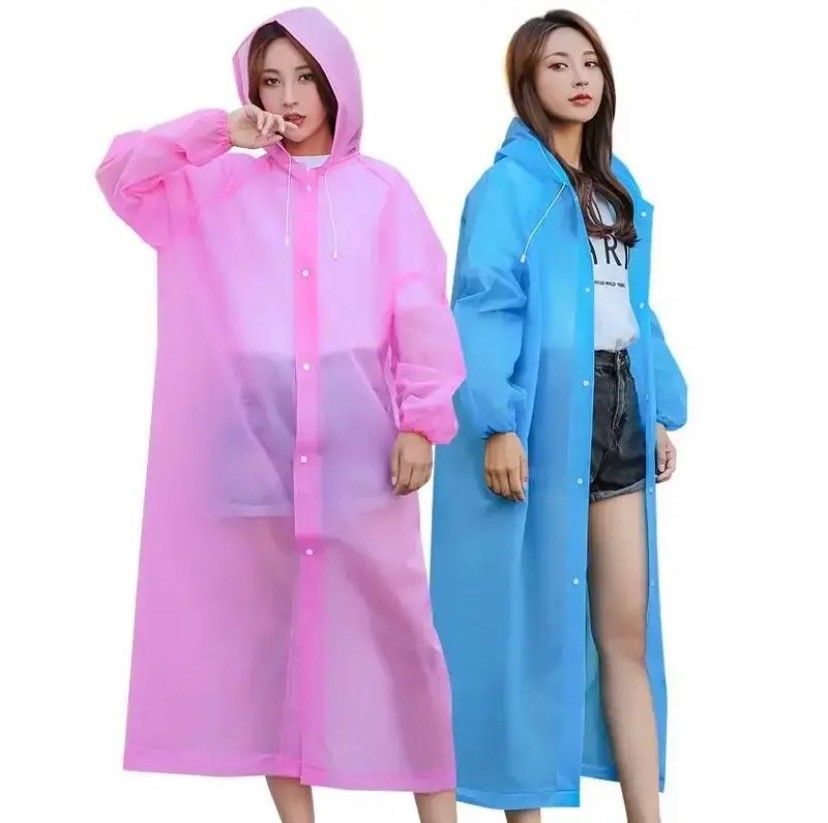 Impermeable EVA con capa unisex para hombre y mujer