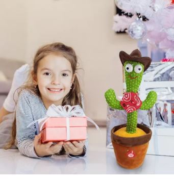 Juguete Cactus Bailarín Recargable – Diversión y Aprendizaje Interactivo para Niños