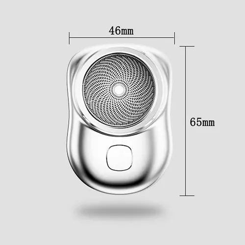 Mini Afeitadora Eléctrica Recargable USB Compacta