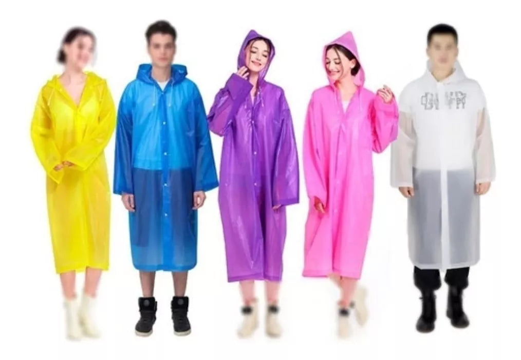 Impermeable EVA con capa unisex para hombre y mujer