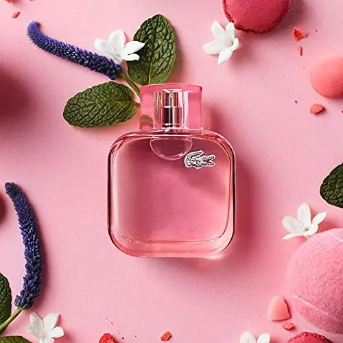 LACOSTE SPARKLING – Fragancia Floral Frutal Cítrica Recargable