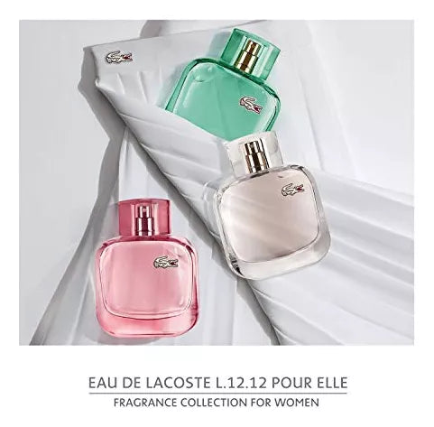 LACOSTE SPARKLING – Fragancia Floral Frutal Cítrica Recargable